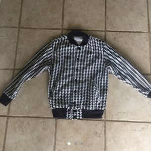 AA Houndstooth Bomber Jacket (ON HOLD!!!)